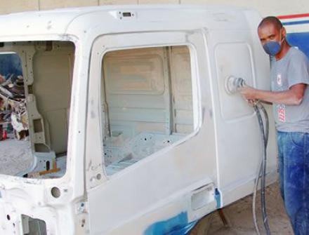 Preparação para Pintura
